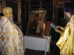 В Чебоксары в Введенский собор была доставлена чтимая икона Божией Матери 